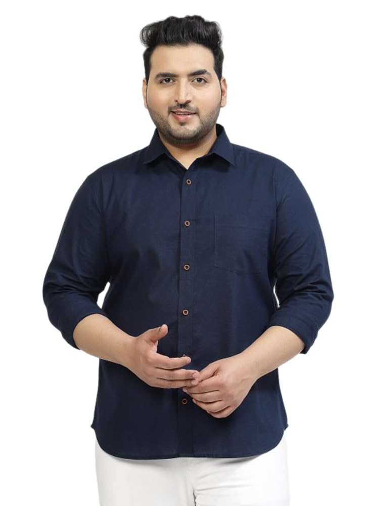 ELYYORKShirt for Men Plus Size||Shirt for Men Plus Size 4XL||6XL Shirts for Men Plus Size||Plus Shirts for Men||Plus Size Shirts for Men Full Sleeve|| Formal Shirt for Men||CB-PLS-01