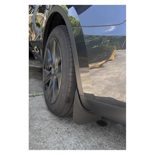 Guardabarros de rueda delantera y trasera para Tesla Model Y, adiós a las salpicaduras 3
