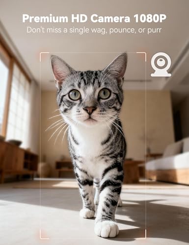 Smart Pet Feeder with Camera and Audio