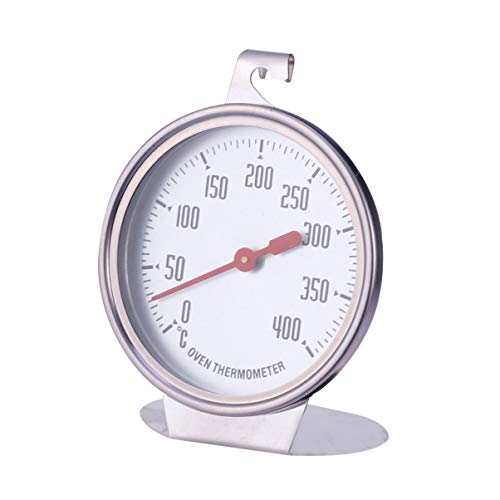 NAMOARLY Stainless Steel Oven Thermometer Instant Read Cooking Thermometer Indoor Outdoor Large Screen Accurate Temperature Reading Random Color