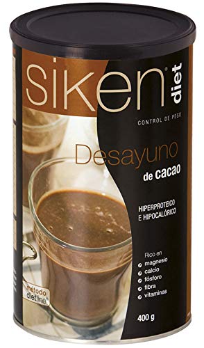 Siken Diet DUPLO Desayuno Cacao Bote, 2x400g - Imagen 3