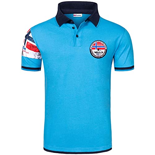 Nebulus Polo Paras Uomo - T1301 (H), Malibu-Navy
