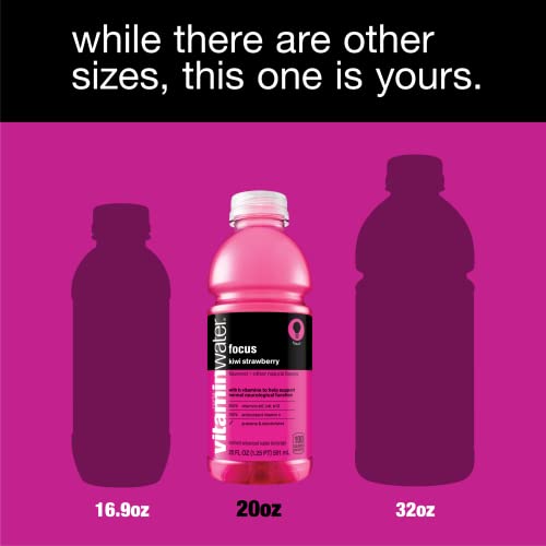 Vitaminwater 786162101082 Focus Electrolyte Enhanced Water W/Vitamins, Kiwi-Strawberry Drinks thumb #3