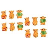 Mini décoration de hamster : cette figurine de hamster en résine est un ajout parfait à la décoration intérieure et extérieure de la maison, petite figurine de hamster