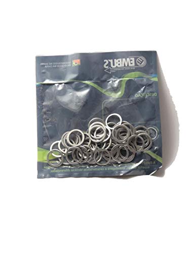 Arruela Vedação Bujão Óleo 14mm (50 UNIDADES) - Cb 400/450