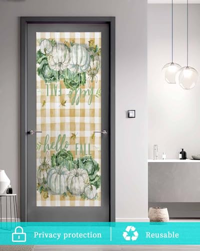 Película decorativa para ventana opaca de 17.7"x39.3" miniatura 5
