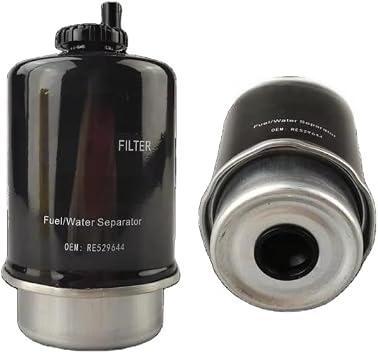 RE529644 Fuel filter Oil-Water Separator Compatible with CASE IH Compatible with CLAAS Compatible with JOHN DEERE Compatible with NEW HOLLAND Replace with 11350420 V836867591 87802923
