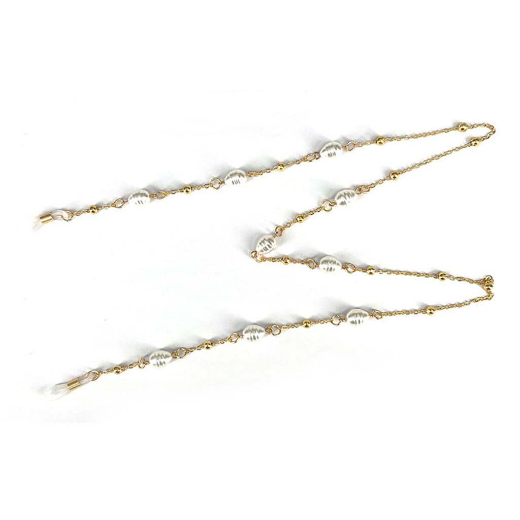 Accessori for Cordino con Perline Occhiali Anti-smarrimento Corda Bocchino Collana Catena for Occhiali