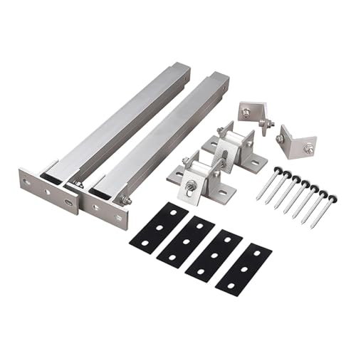 Generic Suporte de painel solar dobrável, rack de inclinação, liga de alumínio, suprimentos de energ