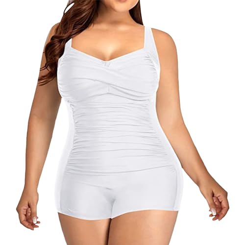 Bañador Mujer Talla Grande Traje De Baño De Una Pieza Natación Bañadores Reductor Barriga Secado Rápido Trajes De Baño Reductores Deportivo Bañador Cintura Alta Ropa De Surf Push Up Beachwear Oferta