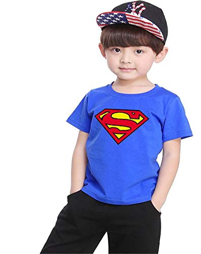 Ropa Bebe NiñA Verano Camiseta Infantil De Manga Corta De Verano para Bebé Infantil Tops De AlgodóN De Manga Corta Roja para NiñOs