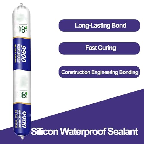 Sellador impermeable de silicona 9900 500ml claro miniatura 4