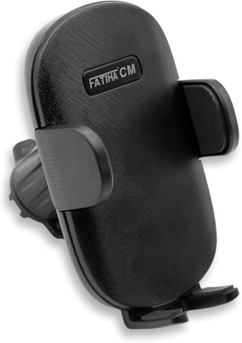 Generico Porta Cellulare Auto Universale – Supporto Smartphone Per Bocchette E Cruscotto, Rotazione 360°, Stabile Antivibrazione, Per Iphone Samsung Gps Vivavoce