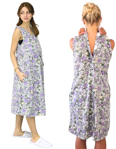 Inspired Comforts Nursing/Delivery/Labor/Hospital Gown - Sleevesless