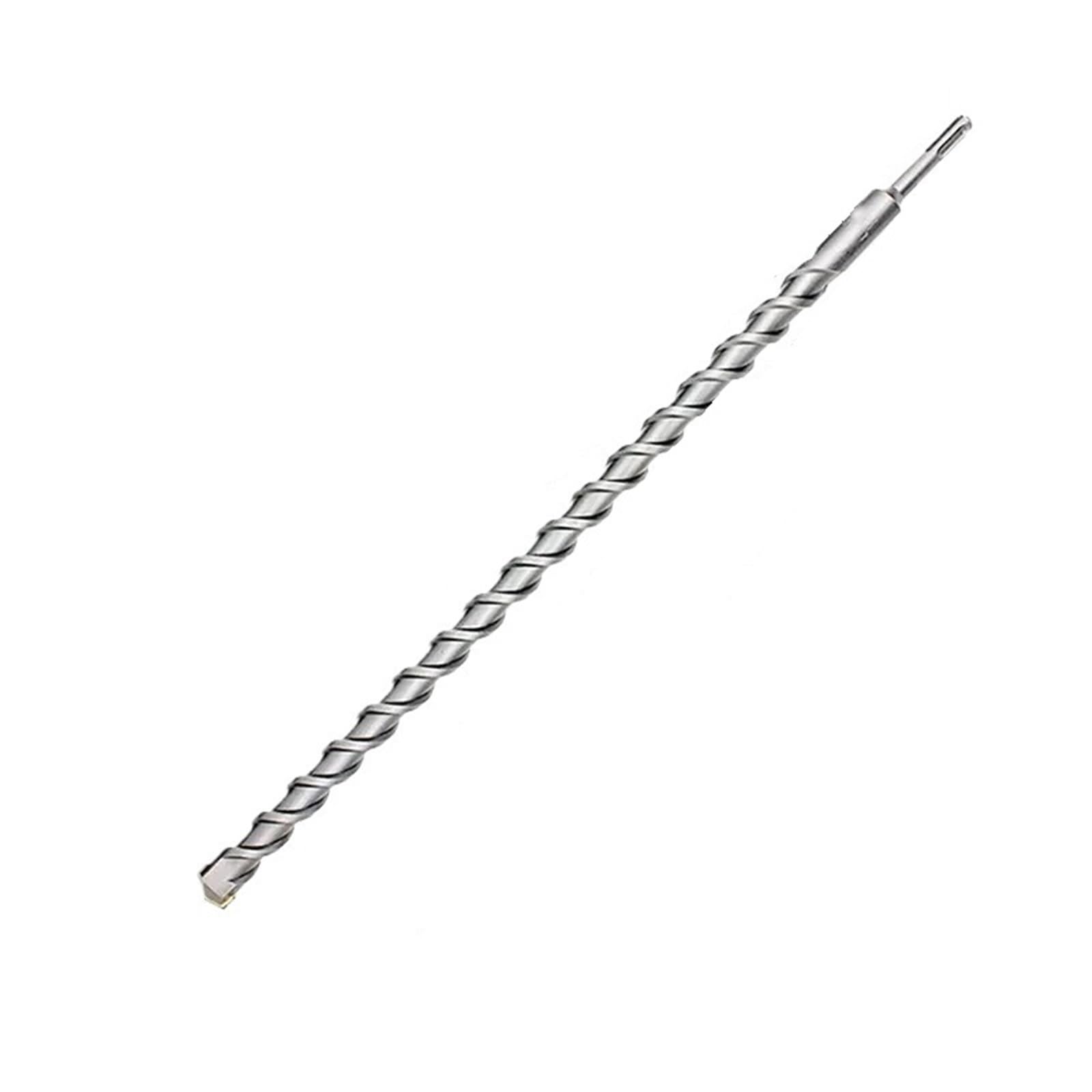 Zestaw wiertła obrotowego SDS Plus， Wiertło udarowe SDS Plus z końcówką krzyżową do betonu, 8-35 mm, 350 mm, 500 mm do kamienia ceglanego | Round10x350