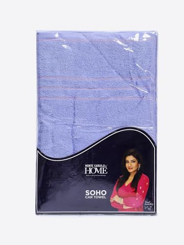 Image of Monte Carlo Lavender Solid 340 GSM FS 1 Car Towel (Width 90 CM X Length 180 CM) 4