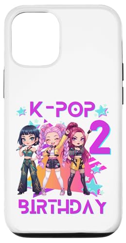 Funny Chibi Kpop Girl It's My 2nd Birthday �X�}�z�P�[�X iPhone 12/12 Pro �p