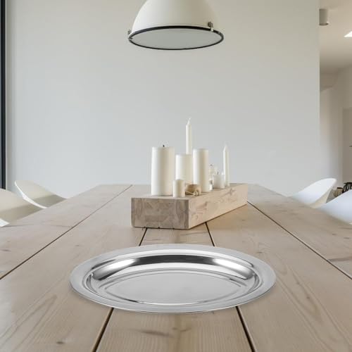 Assiette multifonction acier inoxydable au design épuré - 4