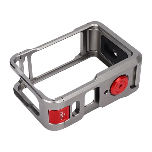 Cage de caméra d'action à double griffe pour fixation verticale et horizontale