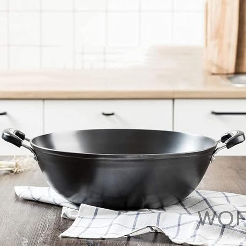 Wok de Hierro Fundido Con Doble Asa 32 cm miniatura 4