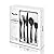 Matte Black Silverware Set, Bysta 20-Piece Stainless Steel Flatware Cutlery Set for 4, Satin Finish, Dishwasher Safe, Nice Box Package