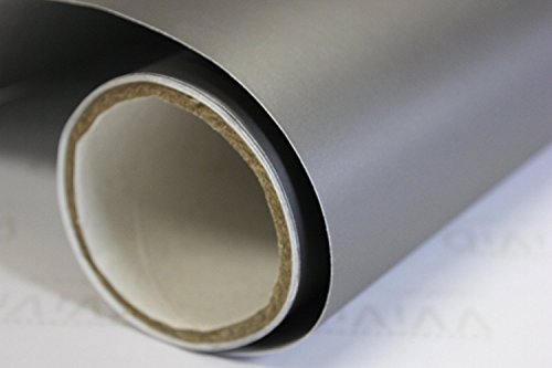 Film vinyle gris anthracite mat anti-bulles 1,5 x 0,9 m thermoformable haute précision