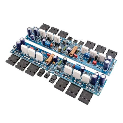 Booso Placa Amplificadora de Sonido L10 de 2 Piezas, 300 W, HiFi, 2,0 Canales, Amplificadores de Potencia Clase AB, Transistores A1930, C5171, TT1943, TT5200