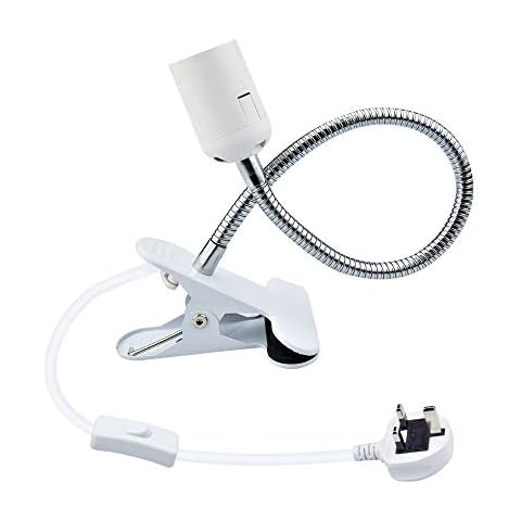 Bonlux E27 Clip On Bulb Holder with Switch Cover