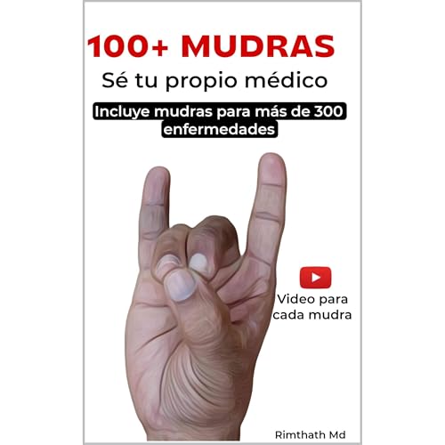 100+ MUDRAS Audiolibro Por Rimthath Md arte de portada