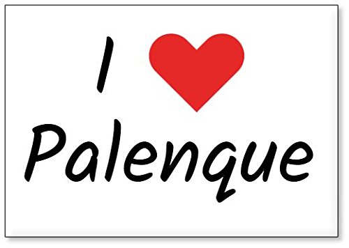 Mundus Souvenirs - Amo Palenque, Imán para Nevera (diseño 2)