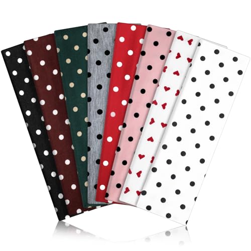 Image of 8PCS Summer-Exclusive Non Slip Sports Elastic Soft Running Fashion Headbands Absorb Sweat for Women & Men Working Out, Travel