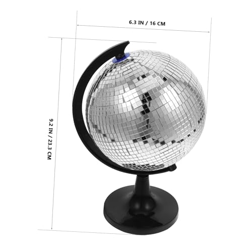 MAGICLULU Bola Espejada Reflectiva Única para Escritorio, Decorativa Compacta para Hogar y Oficina miniatura 2