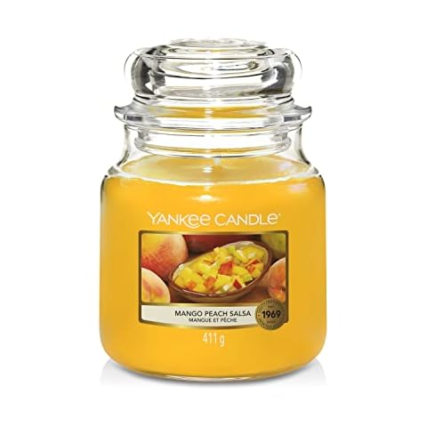 Yankee Candle Mango Peach Salsa Medium Jar Cover