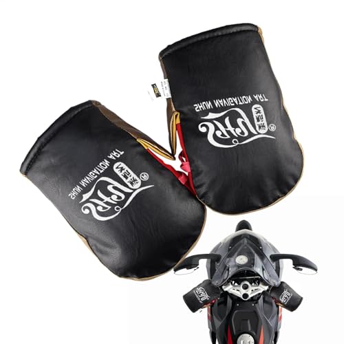 Manguitos de invierno para bicicleta de montaña, mango de scooter - Manguitos de agarre de moto de invierno para moto de nieve, bicicleta eléctrica