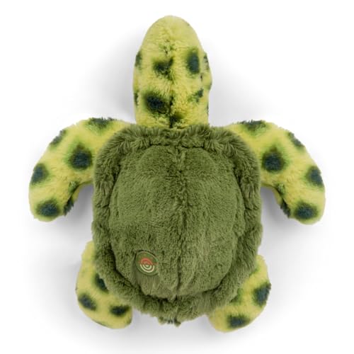 Fahlo Tracking Plush | Includes 12" Plush, Interactive 3D Tracking Map, and Wildlife Conservation Support | Eco-Friendly & Safe for All Ages | (Turtle)
