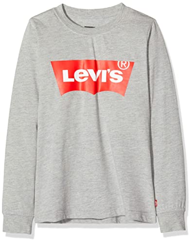 Levis Lvb-L/S Batwing Tee 8E8646 + 9E8646 Niños Gris (Grey Heather) 4 años