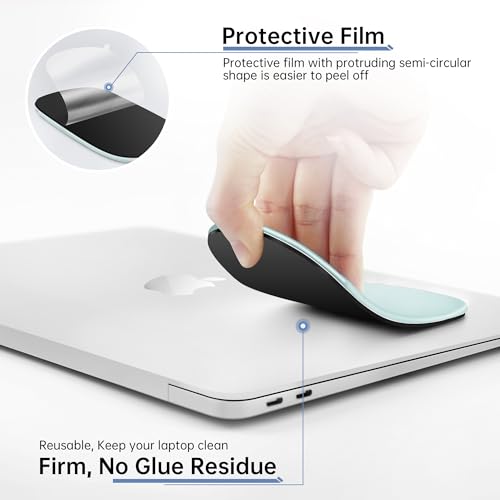 Support de souris fin pour Magic Mouse pochette adhésive pour ordinateur - 3