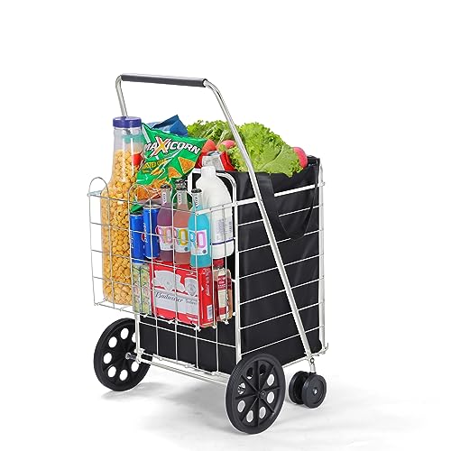 RYGEO Klappwagen Mit 120L Fassungsvermögen - Praktisch Für Camping & Einkaufen