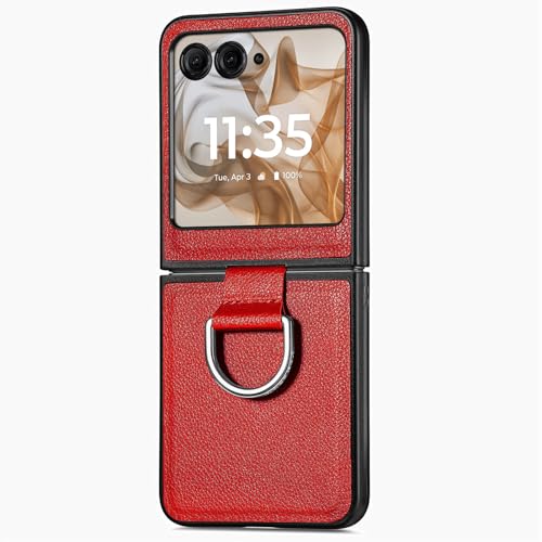For -Samsung Galaxy Z Flip 8�p�~�j�}���X�g�P�[�X�A�w�֗����ی�X�������U�[�J�o�[