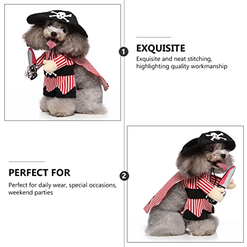 Disfraz cosplay para perros y gatos Veemoon M miniatura 4