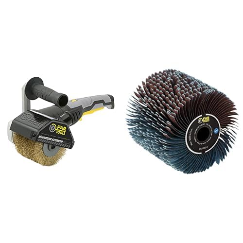 Fartools REX120C, rénovateur extérieur 1300W, brosse laiton 120x100mm