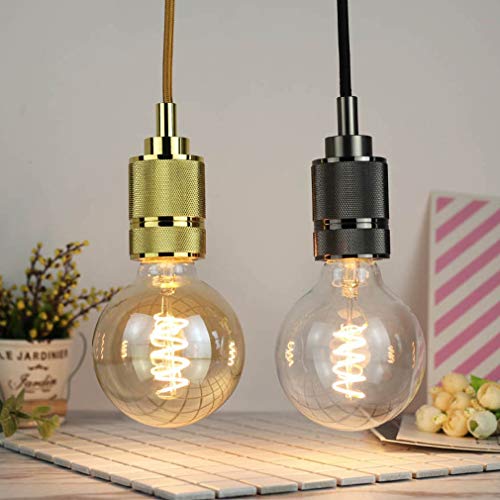 Vintage Edison 4 W dimbare led-gloeidraad Globe Design E27 G80 gloeilamp decoratieve gloeilamp Home Deco lamp antieke… - Afbeelding 3