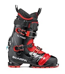 SCARPA TX Pro Telemark - Botas de esquí para hombr...: Mejor que antes | La última actualización de diseño de SCARPA a tus botas de esquí favoritas de Telemark para esquiar en el complejo o el campo. Afinado para mayor comodidad: una espaciosa horma de 102 mm junto con el forro moldeable Pro Flex TK de I...