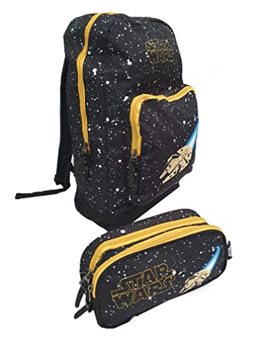 Kit Mochila Estojo Star Wars Millenium Falcon Original