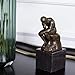 Toperkin Classical Rodin Statue Thinker Bronze Sculpture Home Decor Art Craft TPE-185