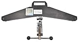 HFBTE Cable Tension Meter Wire Tension Gauge Wire Rope Tensiometer for Measuring Guy Mast Wire Rope with Maximum Load Value 100KN Division Value 0.1KN Diameter 20 22 24 26 28 30 32 34mm RS232 Output