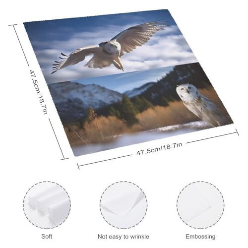 Servilletas de Tela Animales y Paisajes 4 piezas miniatura 2
