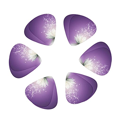 Médiators Guitare Lot de 12 Médiators Violet Fleur de Lotus Pour Guitare Électrique Guitare Acoustique Diverses Guitares - Les Beatles, Paul McCartney, John Lennon, RIngo Starr, George Harrison Médiators Guitare Lot de 12 Médiators Violet Fleur de Lotus Pour Guitare Électrique Guitare Acoustique Diverses Guitares