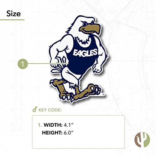 Georgia-Southern-University-GSU-Eagles-Vinyl-Decal-Laptop-Water-Bottle-Car-Scrapbook-Sticker-IND-STR-001