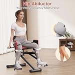 Hip Abductor Machine for Home Gym | Glute & Thigh Exercise Equipment, Inner Thigh & Outer Thigh Sculpting, Glute Machine for Women, Leg Abductor Machine, Booty Builder for Butt Workout - Image 2